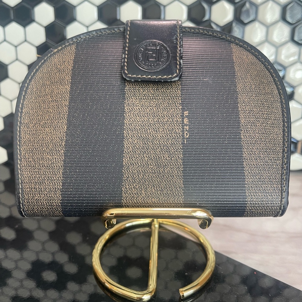 Fendi vintage Pequin wallet